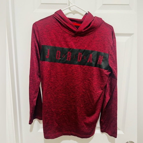 Jordan Other - Jordan Red and Black Hoodie